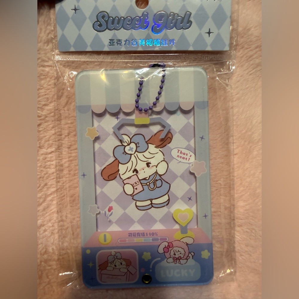 🆕 Mikko Illustrations Acrylic photo or ID Card keychain